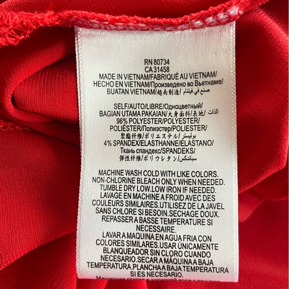 BCBGeneration Deep V Neck Drapey Pocket Dress - Picture 7 of 7